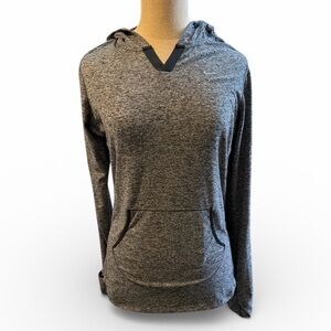 Nike Running Women's Heathered Gray V-Neck Dri-Fit